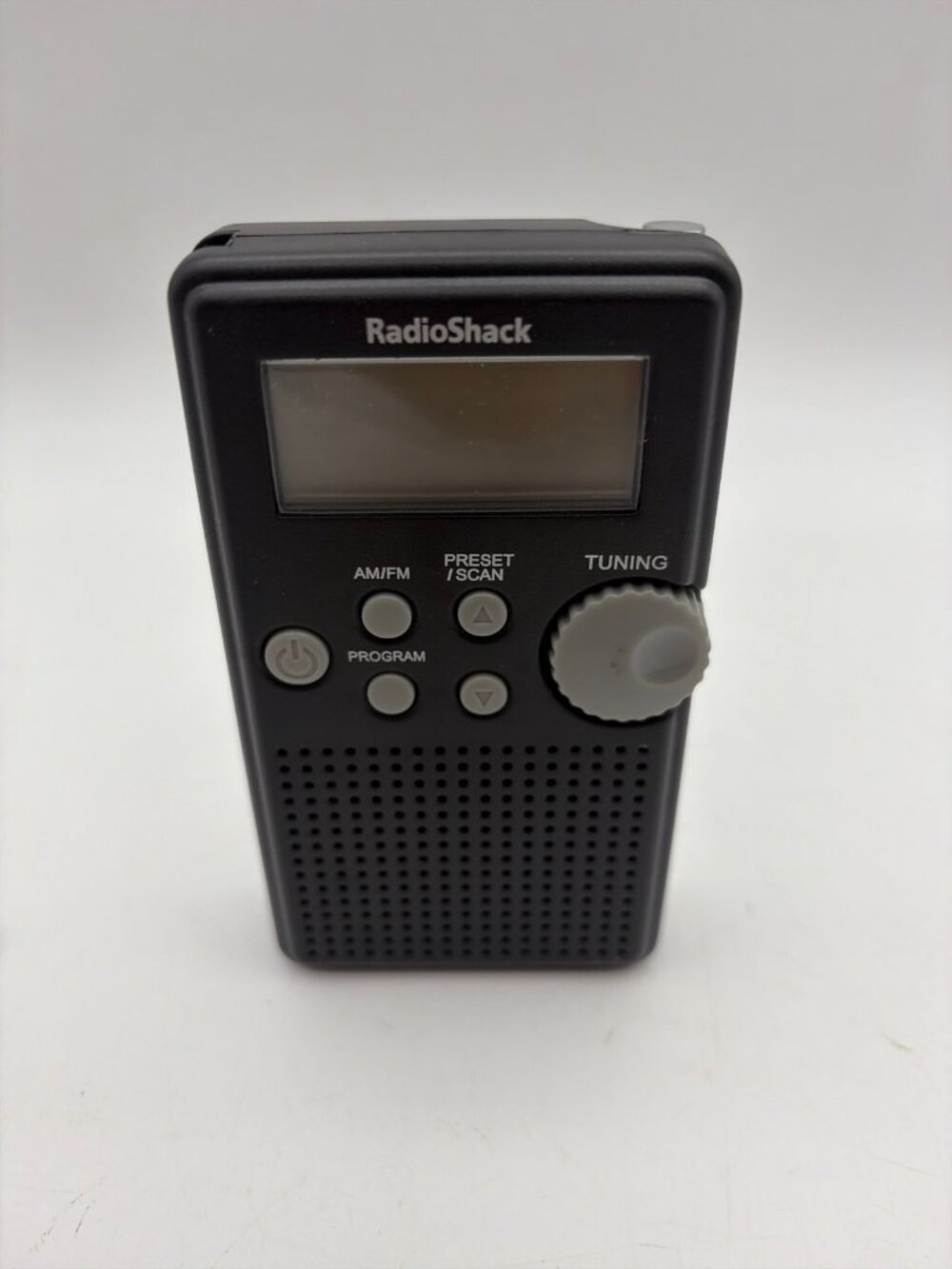 Radio Shack Digital Pocket Radio Portable AM/FM 1200587 Tested Works